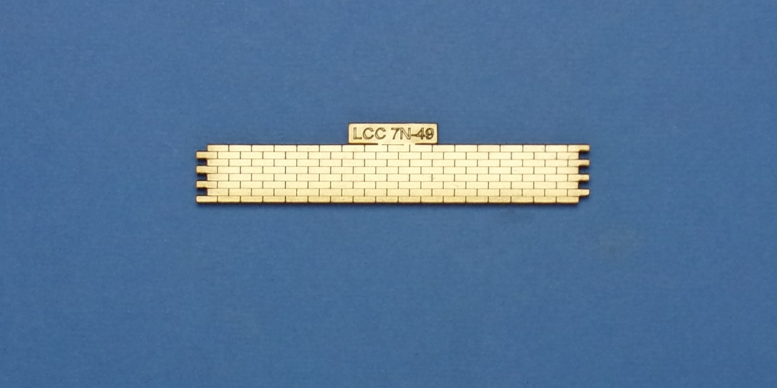 LCC 7N-49 O-16.5 loading platform edge - type 1 Loading platform edge for the narrow gauge range of parts.